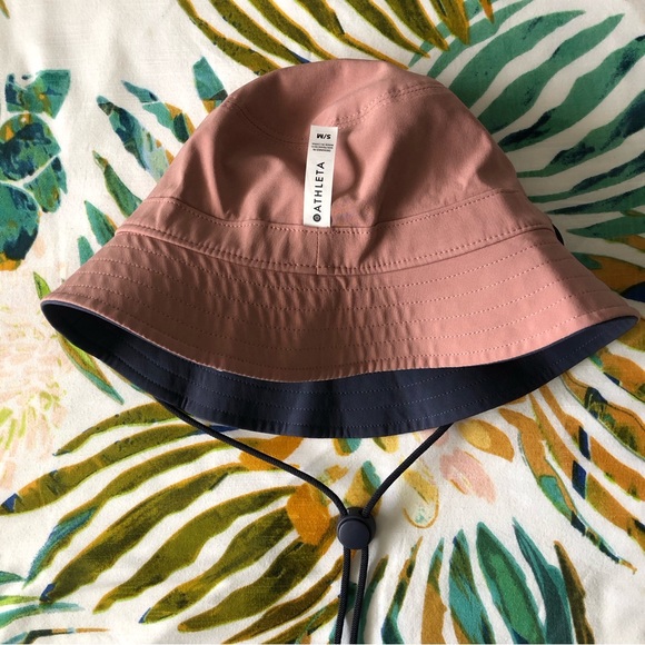 Athleta Accessories Nwt Athleta Breeze Reversible Bucket Hat Size